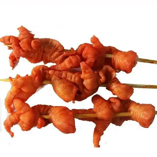 壮阔去骨鸡爪串铁板无骨脱骨凤爪串火锅烧烤串冷冻半成品原料食材