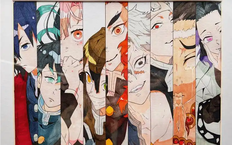 【鬼灭之刃】【绘画过程】【九柱】柱是顶天立地的柱|马克笔手绘