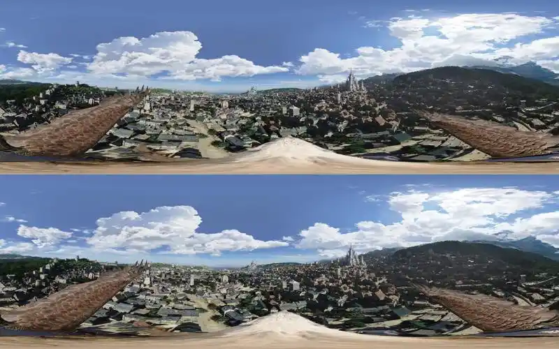 上下3d格式:鸟瞰魔兽世界暴风城