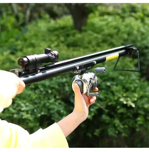 新款射鱼神器自动高精度激光打鱼发射器鱼镖箭鱼竿捕鱼枪全套定制