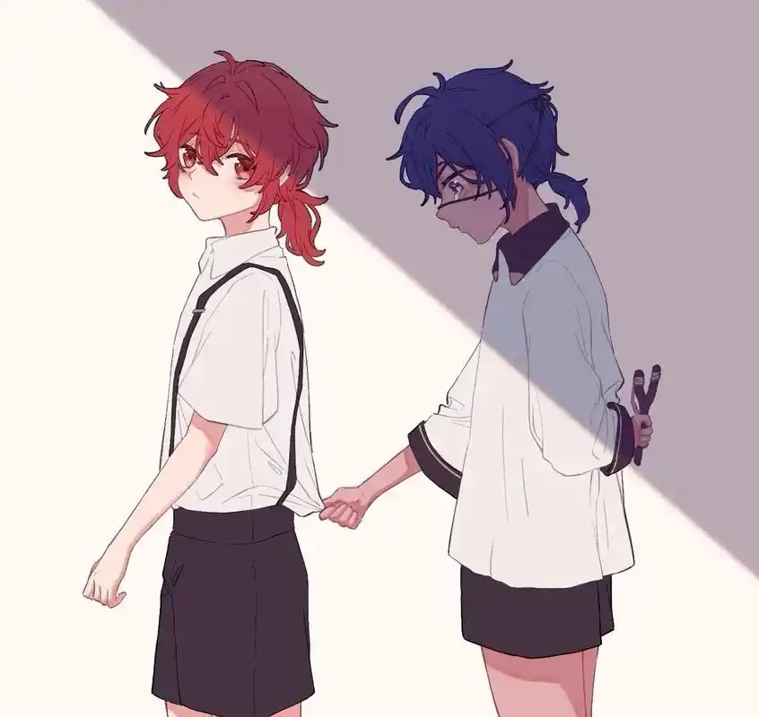 原神 #枭羽 #迪卢克#凯亚 #转载  作者来自lofte - 抖音