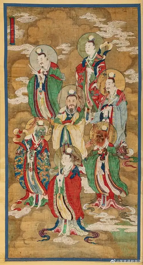 喜欢的中国水陆画来一贴