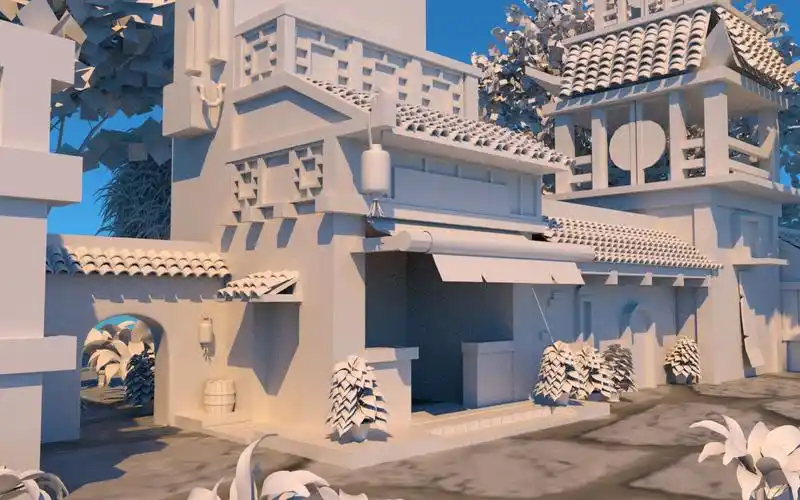 活动  maya古风场景建模,三小时制作大型古风场景案例演示