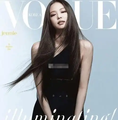 blackpink新封面jennie淡妆最朴素朴彩英获中韩网友一致好评