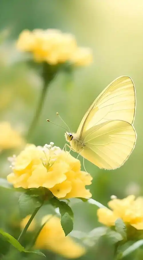 它们轻盈,柔和,仿佛带着一股清新的气息,让人心情愉悦.