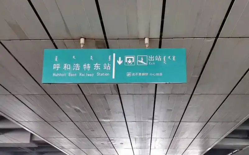 立冬时节【呼和浩特东站】出站实拍2020-11-16