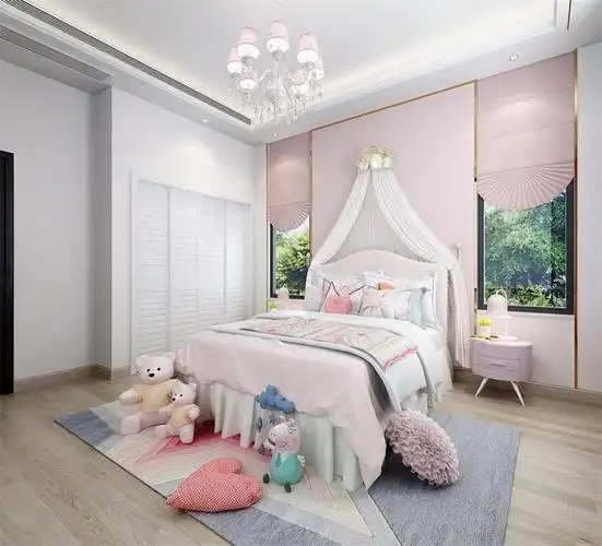 杭州江南国际城180方新中式风格装修效果图