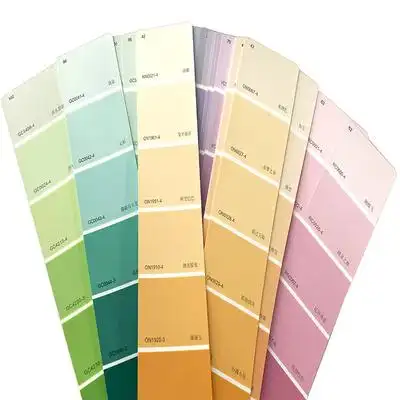 立邦2019最新版1988色梦幻千色乳胶漆油漆涂料调色样本色卡