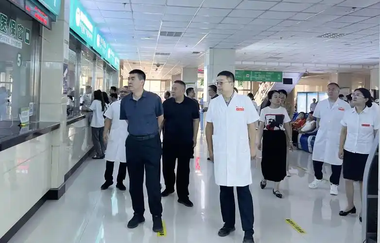 自治区医疗保障局督查组来乌拉特前旗人民医院督查指导深化医疗保障