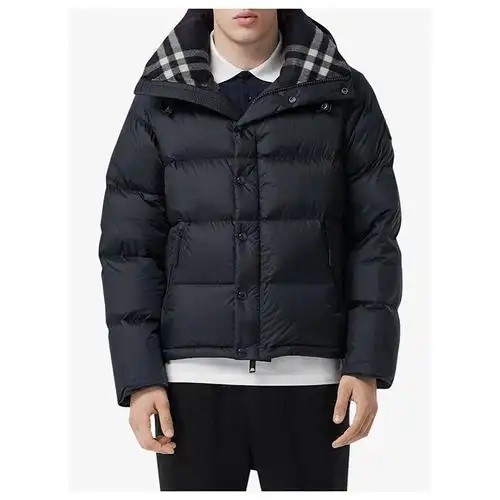burberry/博柏利 21年春夏 百搭 男性 深蓝色 男士羽绒服 8018732