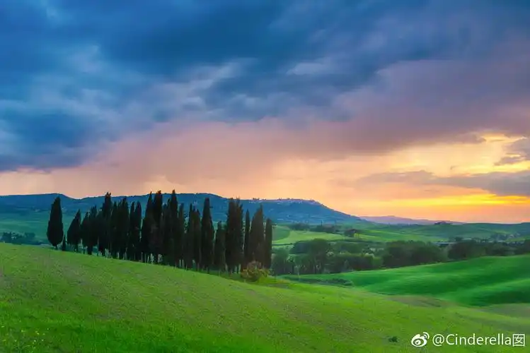 托斯卡纳艳阳天美吗我想说迷雾清晨的托斯卡纳乡村美景