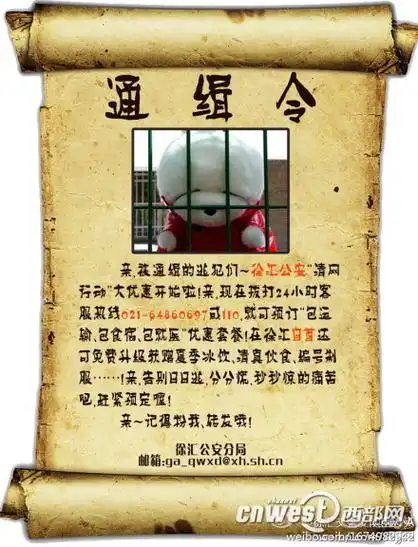 上海交警搞笑通缉令萌翻网友称自首可获赠冰饮