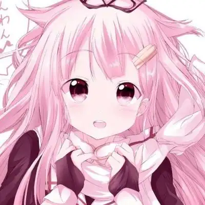 动漫女像 可爱软妹二次元.._卡通动漫头像_我要个性网