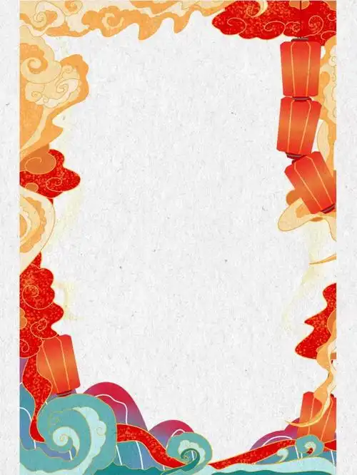 古风古韵 | 国潮插画边框素材集 78