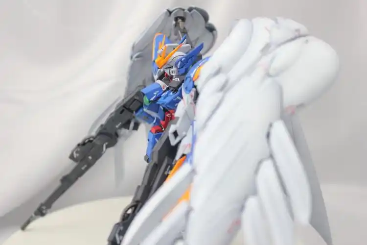 达人佳作mg飞翼零式ewverka卡掉毛阴影涂装