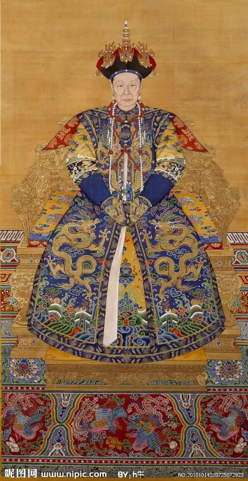 绘画欣赏:清朝皇帝皇后高清绘画【二十七】 - 寂寞如烟 - 女人如烟