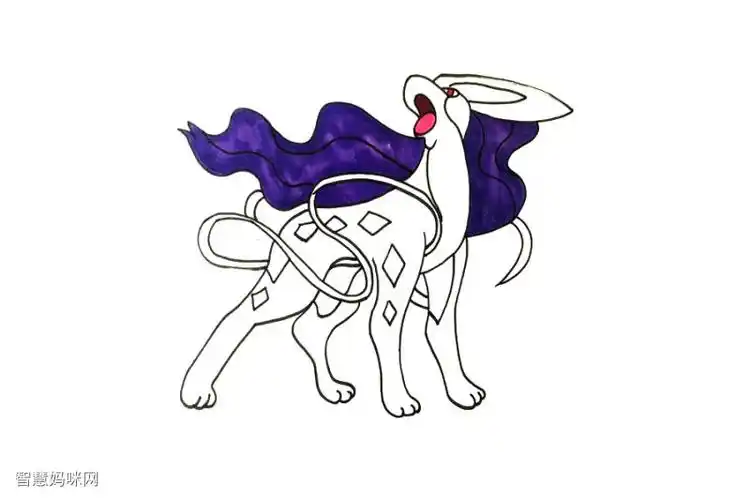 神奇宝贝水君简笔画