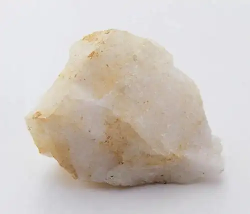 横图,俯视,室内,特写,白天,白色背景,静物,一块,固体,结晶,矿石,白色