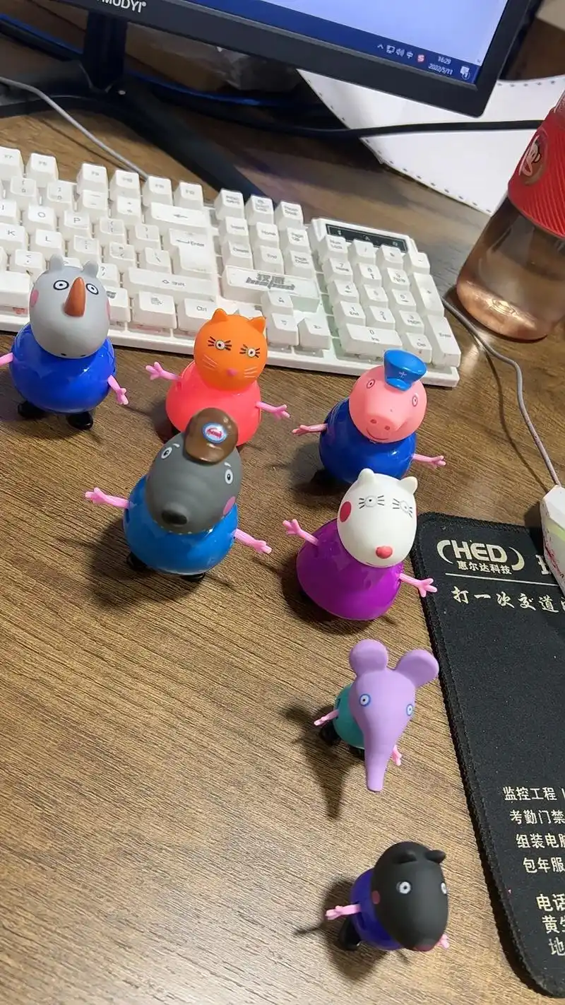 一般般821582158215 过家家玩具小猪佩奇全套人物套装佩