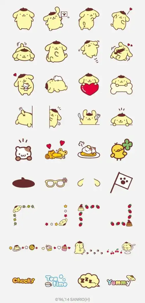 手帐简笔画布丁狗手帐本贴纸简笔画创意手工diy简笔画小熊学起来后面