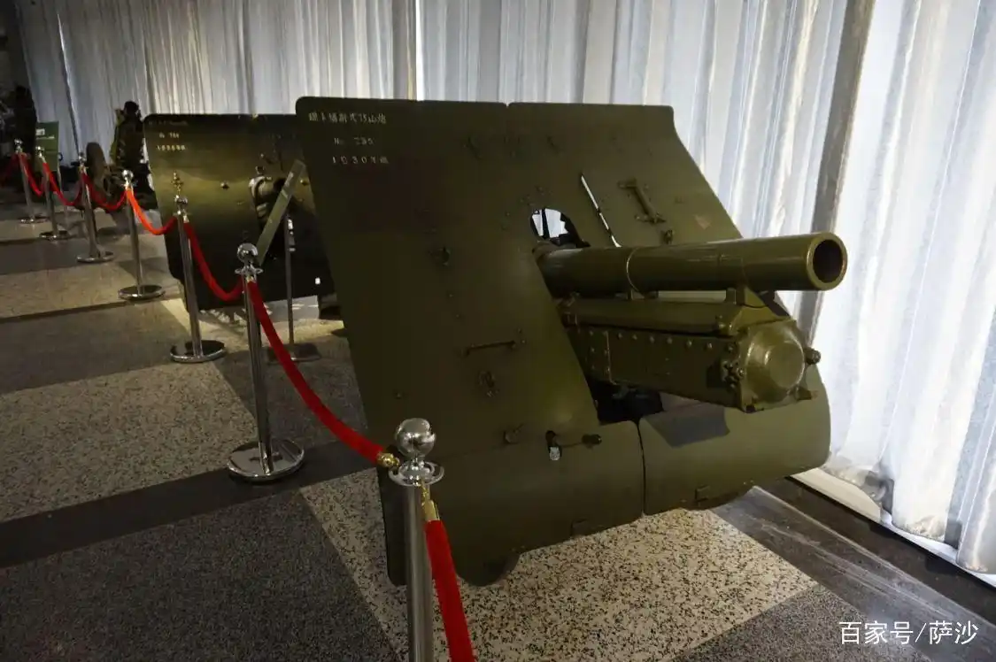 抗战国军最优秀的山炮博福斯m1922型75毫米:萨沙兵器图谱第278期