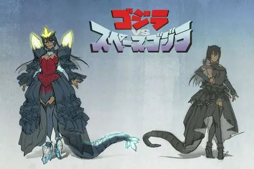 哥斯拉怪兽拟人同人昭和篇