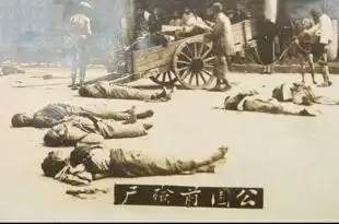 辛亥年间革命者被砍头(组图)