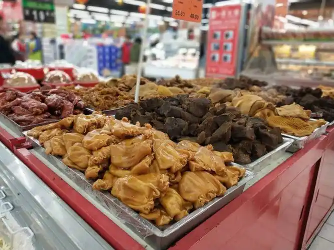 荆门天仙潜区域熟食陈列