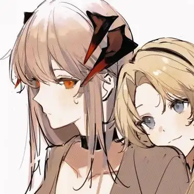 百合动漫情侣头像