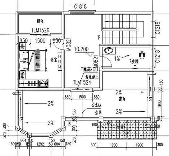 不攀比,80平方米房屋设计图精选,够用,经济就好