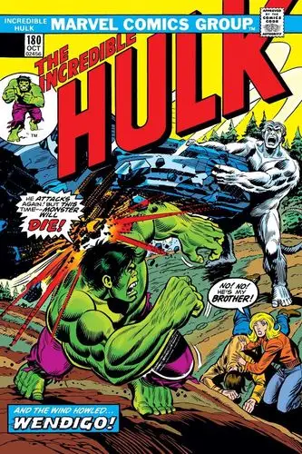 绿巨人 经典复刻 incredible hulk #180 facsimile edition