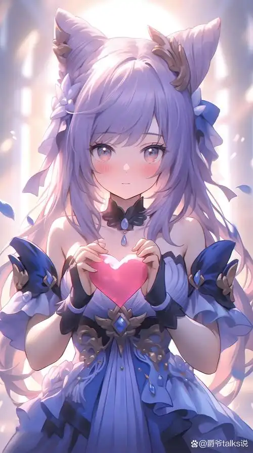 刻晴比心心❤️‖原神壁纸馆【第九期】 这样的一个刻晴,很难不爱