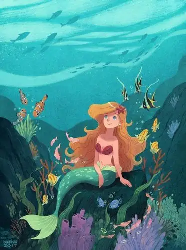 美国插画师 bao luu 一组童话插画设计