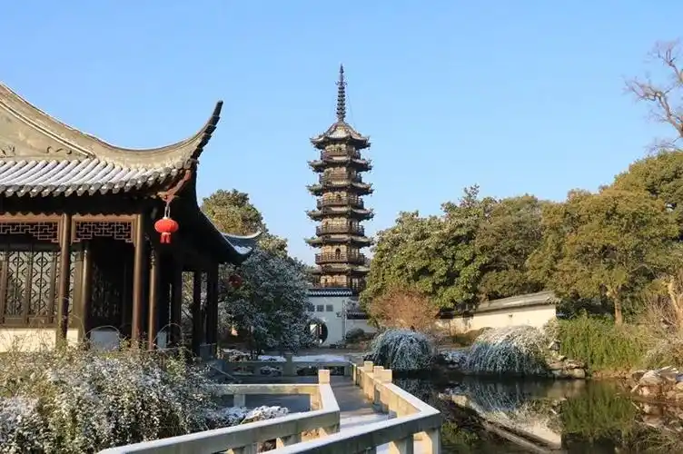 中国旅游景区大全之江苏省常熟梅李聚沙园