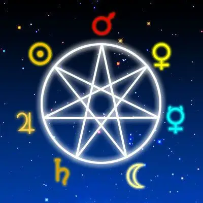 问一个关于七芒星图的事