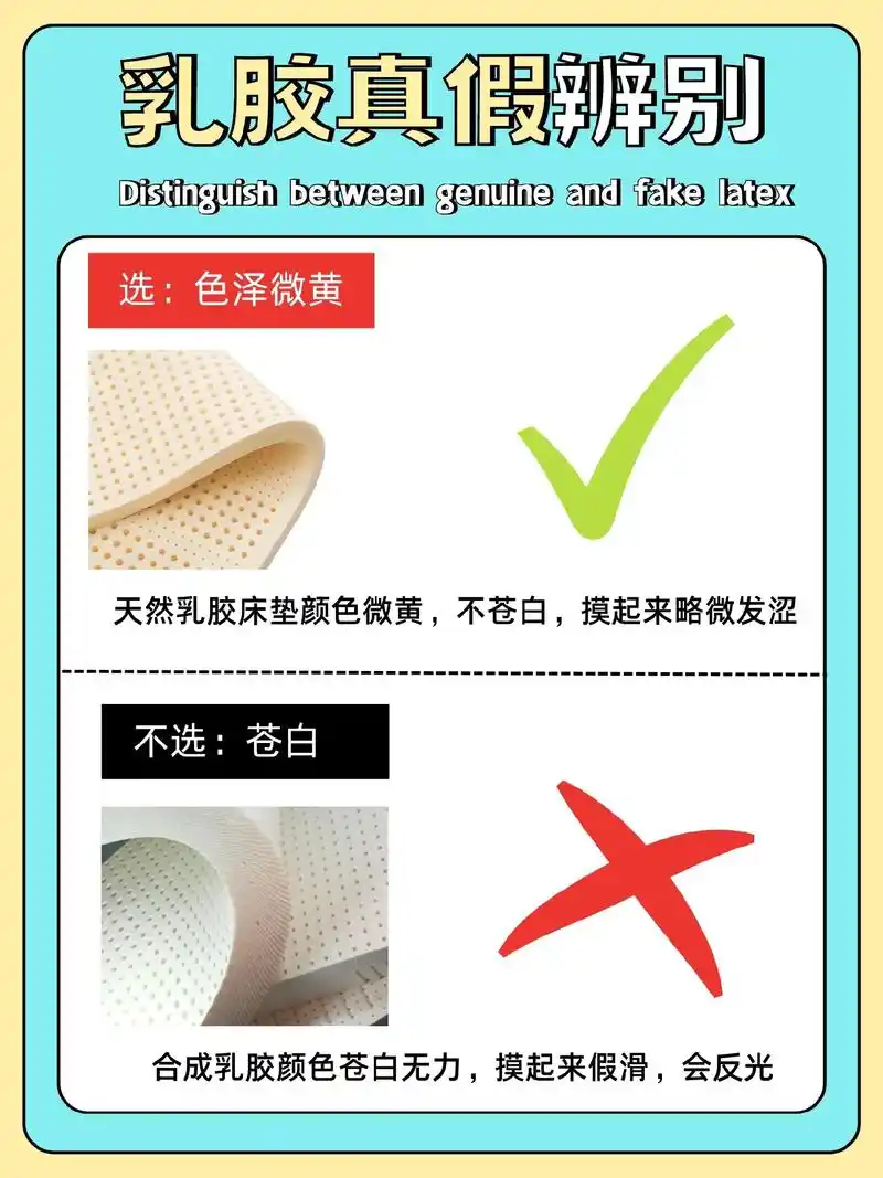 五招教你辨别乳胶真假!你踩过雷没02.如何辨别 乳胶寝具是否 - 抖音