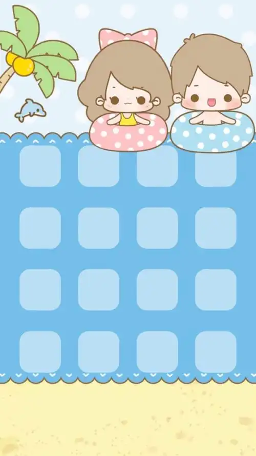 iphone 爱疯 套图 书架 图标 主题 壁纸(锁屏 桌面)