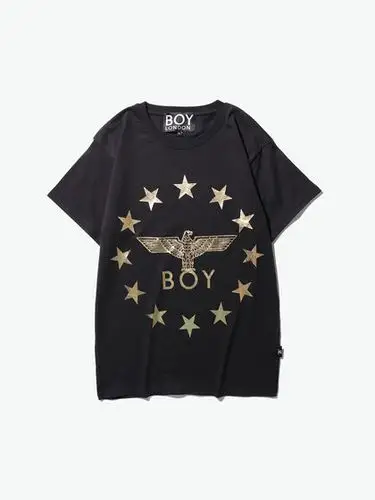 boy london logo图案印花短袖t恤