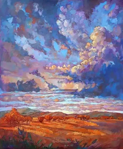 美国80后女艺术家艾琳汉森开放式印象主义绘画作品欣赏