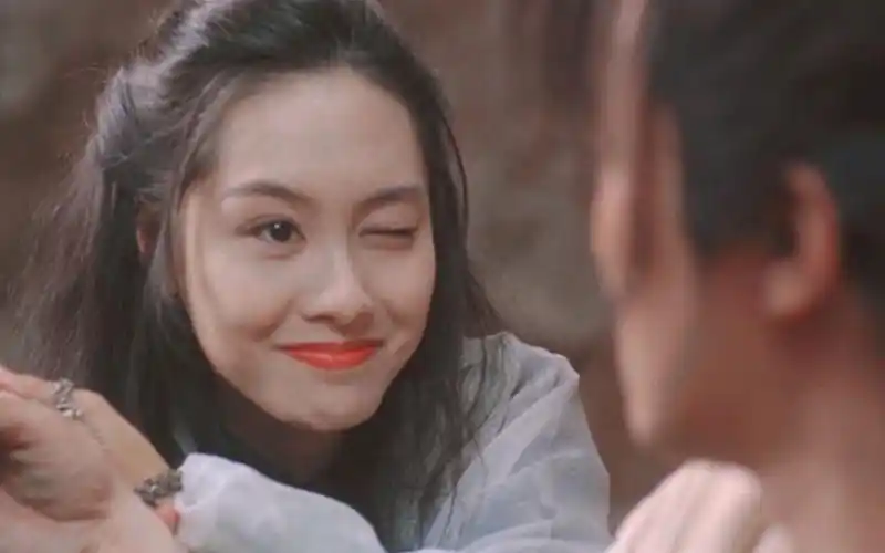 【朱茵系列】"紫霞仙子"一生所爱意难平,明眸流转俏皮可爱.