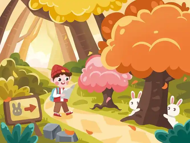 教育类扁平风矢量儿插|插画|儿童插画|筱梨子_原创作品-站酷zcool