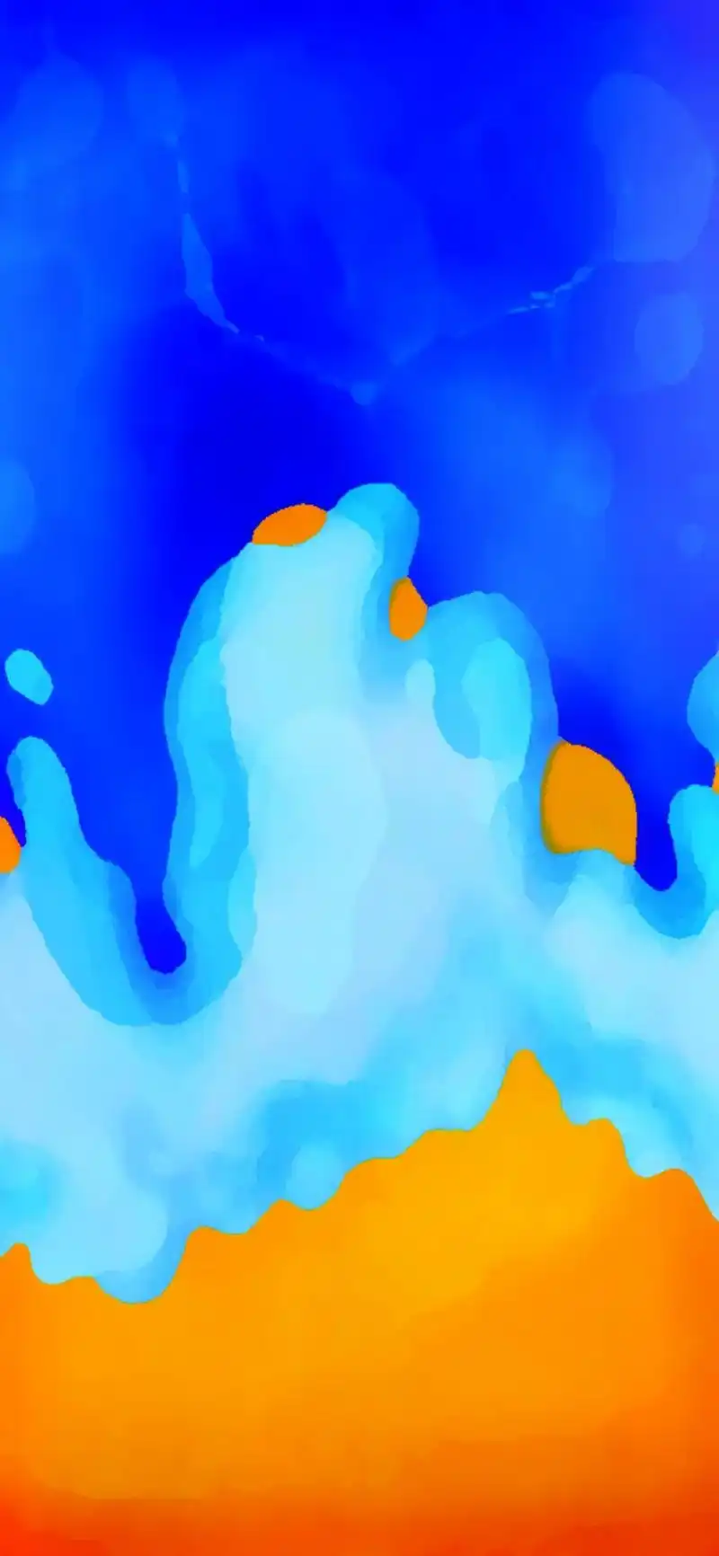 iphone壁纸色彩浪花.#抖音小助手#iphone壁纸 # - 抖音