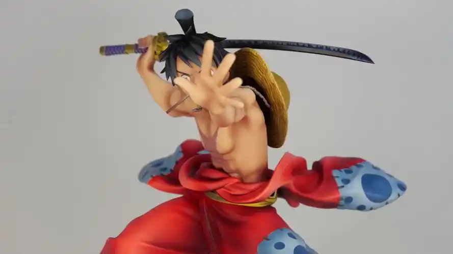 o.p"warriors alliance" 和之国路飞太郎持刀手办全方位高