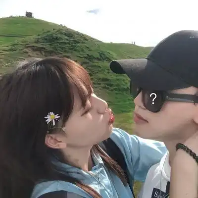 最新浪漫虐狗的超甜小清新情侣头像