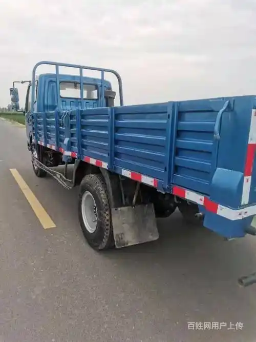 出售12年奥驰平板货车,加长蓝牌,4.8米,价格低