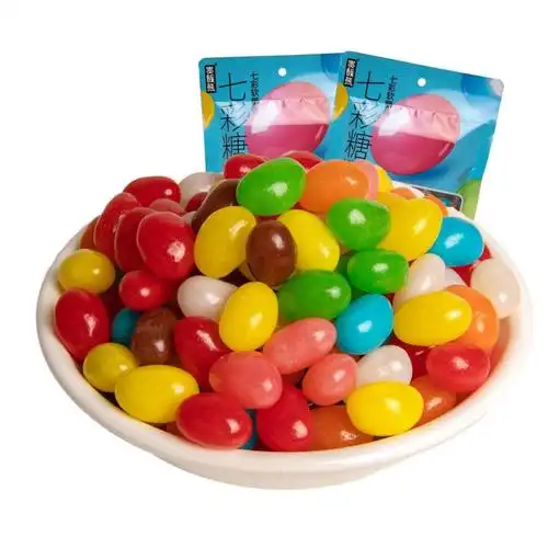 彩虹糖水果糖软糖混合口味儿童网红怀旧零食糖果少女心380g2袋装约700