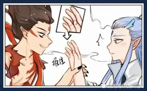 "藕饼"cp高甜来袭,哪吒捉弄敖丙,看到图4,网友:甜炸