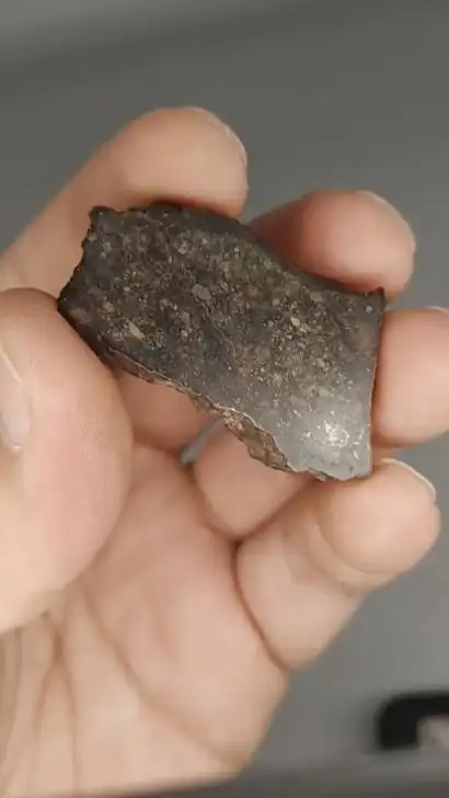 石陨石西北非石陨石切片