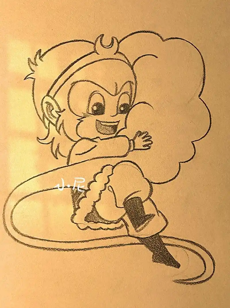 教你画孙悟空 孙悟空绘画教程