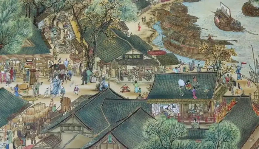 地摊经济复苏来看看古代集市的市井烟火